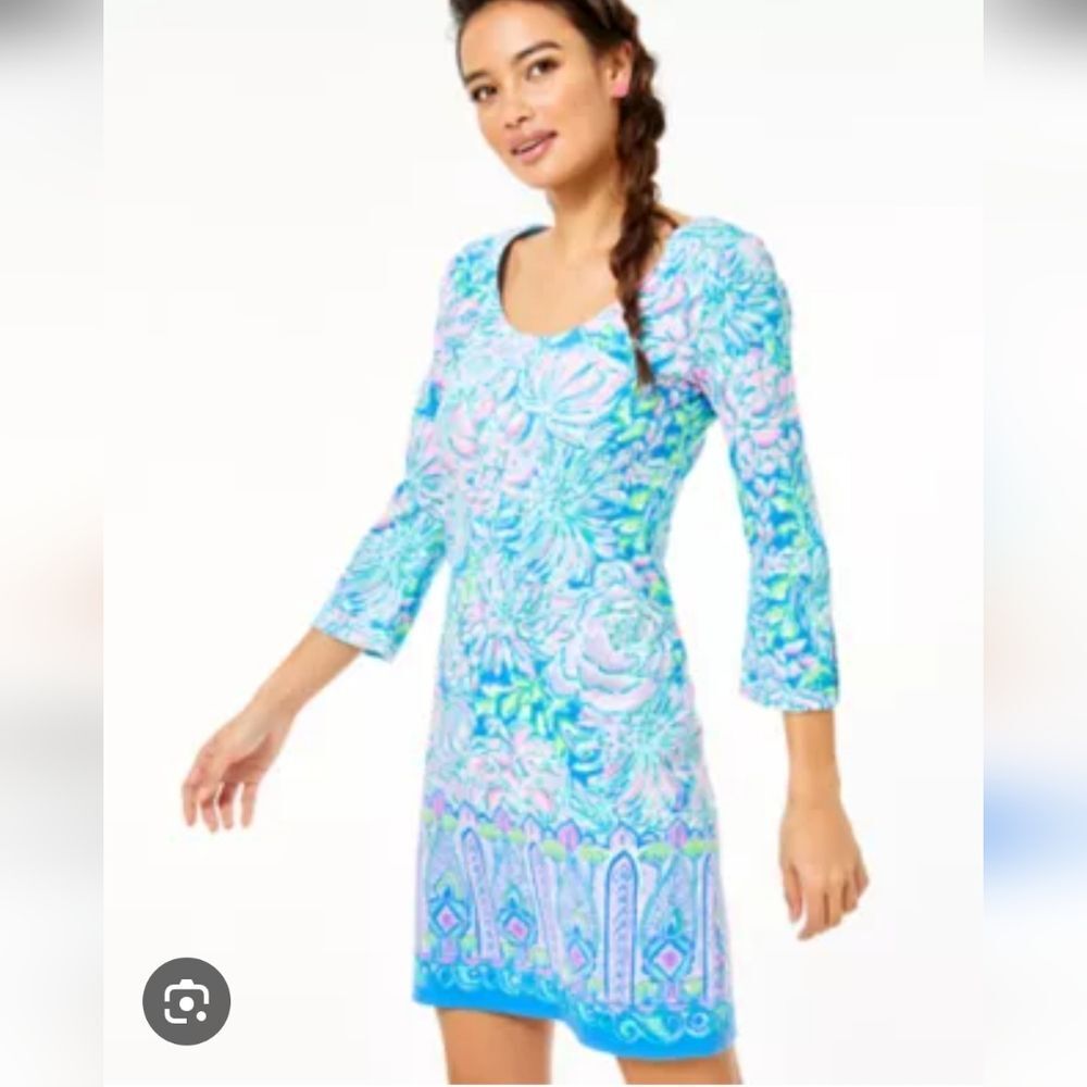 Lilly Pulitzer Sherrill Dress In Full Bloom Size XS